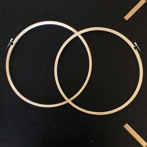 2 Embroidery Hoops